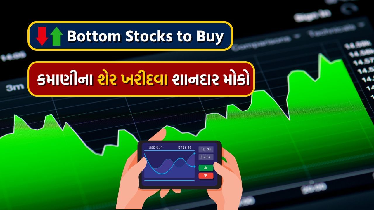 Bottom Stocks to Buy : આ 4 શેર રોકાણકારોને કરાવશે ફાયદો, ભાવ વધવાના છે સંકેત, જુઓ List