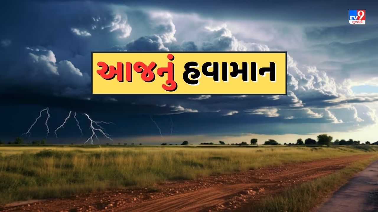 આજનું હવામાન : રાજ્યના કેટલાક વિસ્તારોમાં હળવાથી મધ્યમ વરસાદની આગાહી, જુઓ Video