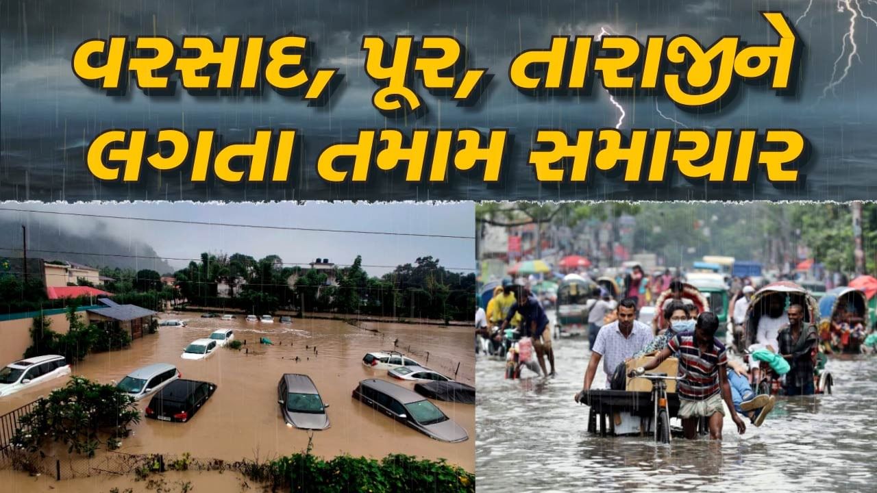 Rain News : મેઘ તાંડવ બાદ સામે આવ્યા તારાજીના દ્રશ્યો, ગુજરાતના 636 રસ્તા બંધ, અનેક વિસ્તારોમાં વીજપુરવઠો ખોરવાયો, જુઓ Video