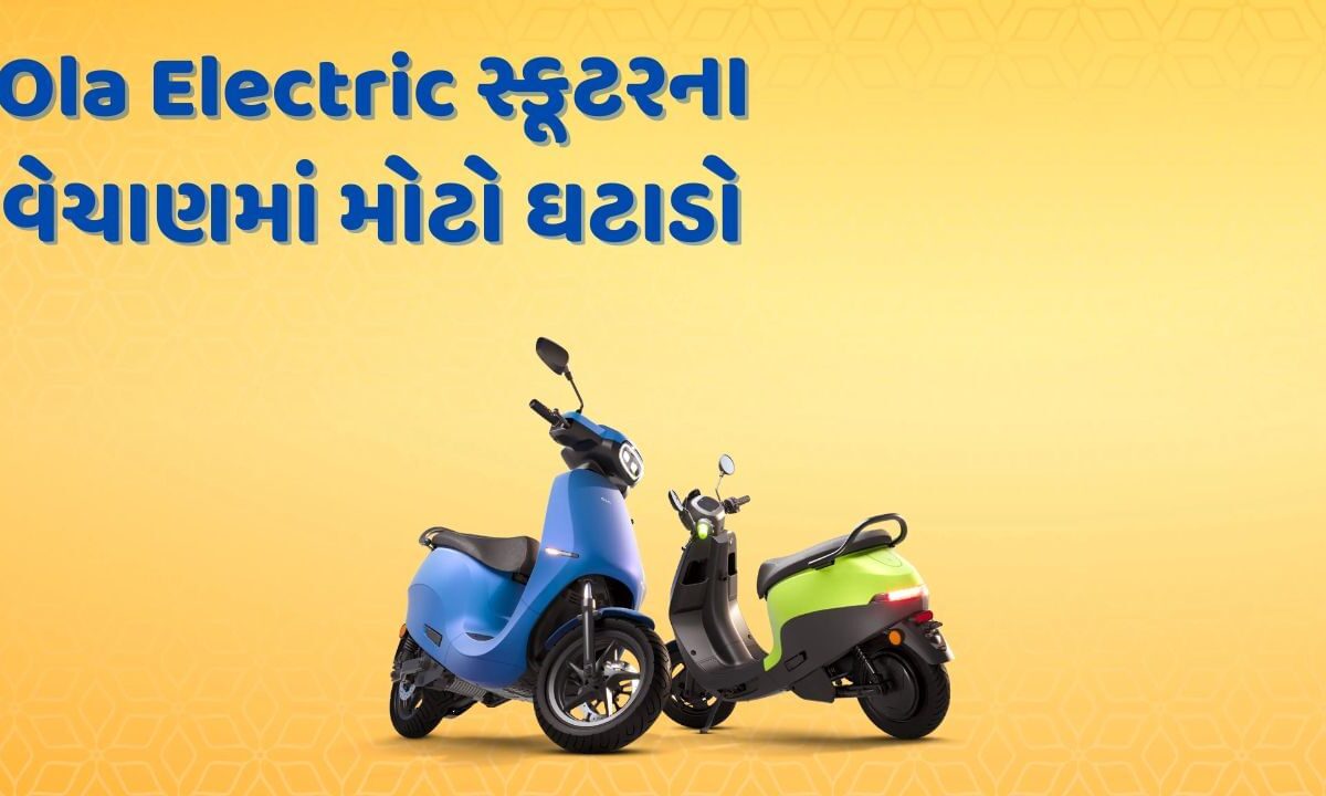 Ola Electricને લાગ્યો મોટો ઝટકો, ઈલેક્ટ્રિક સ્કૂટરનું વેચાણ લગભગ અડધું થયું