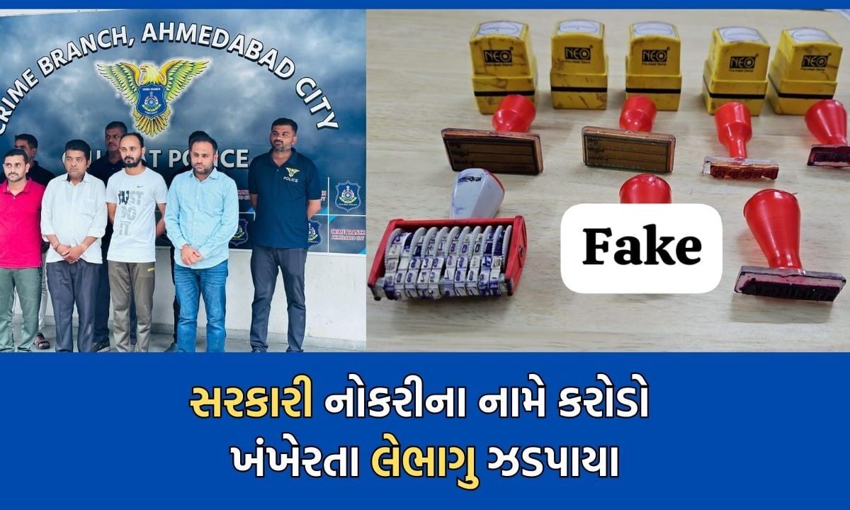 સરકારી-નોકરી-અપાવવાની-લાલચ-કરોડો-રૂપિયા-ખંખેર્યા-,-ડેપ્યુટી-કલેકટર-સહિતના-હોદ્દા-પરનાં-નિમણૂક-પત્રો-આપી-અનેક-લોકોને-છેતર્યા