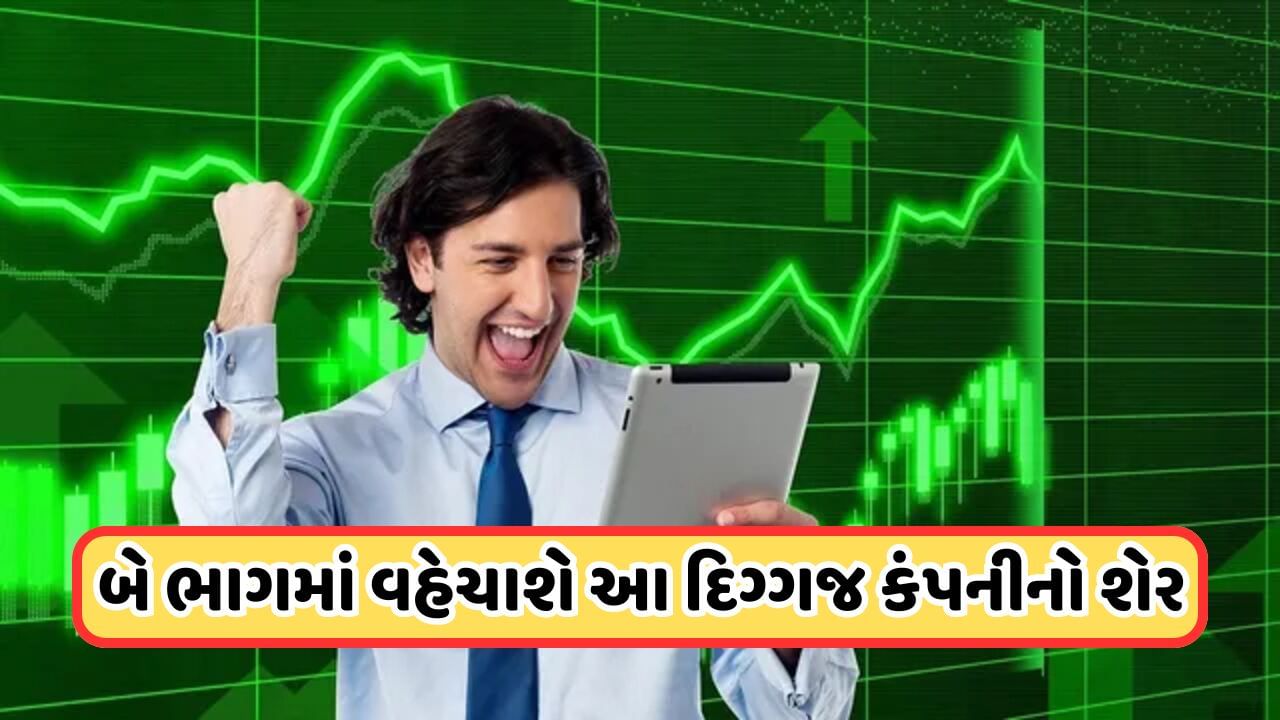 Stock Split: 2 ભાગમાં વહેંચાઈ રહ્યો છે આ માલામાલ કરનારો સ્ટોક, આજે શેરના ભાવમાં 19 રૂપિયાથી વધારેનો વધારો